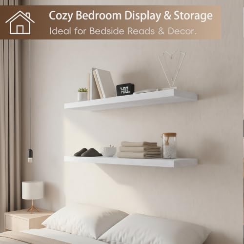 Floating Wall Shelves (2 Count)