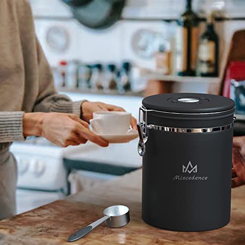 38OZ Coffee Canister for ground coffee with Date Tracker