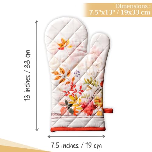 Maison d'Hermine Oven Gloves 100% Cotton Oven Mitt
