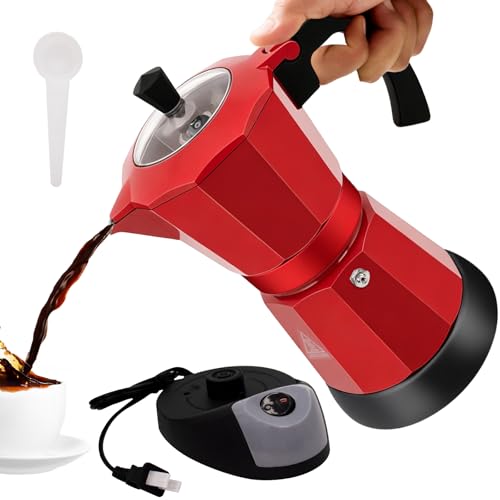 Electric Aluminum Moka Pot 3