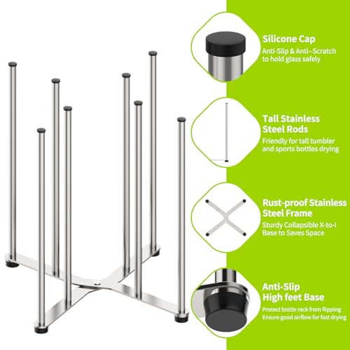 Reusable Bag & Bottle Drying Rack
