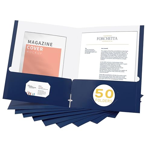 File folders with Pockets (50 Count)