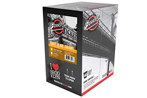 Coney Island Caramel Gourmet Coffee Pods (40 Count)