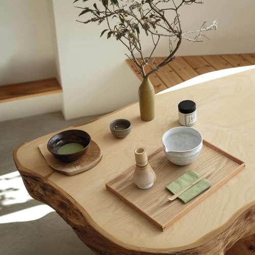 Matcha Set with Handmade Ceramic Bowl & Bamboo Whisk