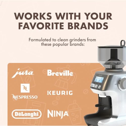 Grindz Professional Coffee Grinder Cleaning Tablets (102 Count)