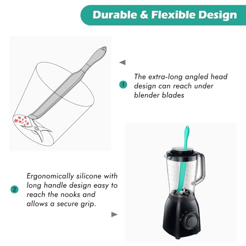 Silicone Blender Spatula & Scraper