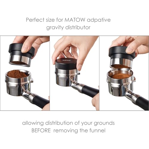 54mm Dosing Funnel & Gravity Distributor Fits Breville Portafilters