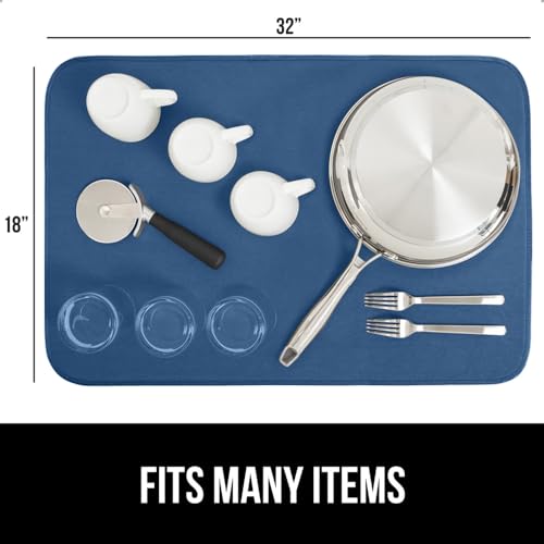 Ultra Absorbent Microfiber Dish Drying Mat