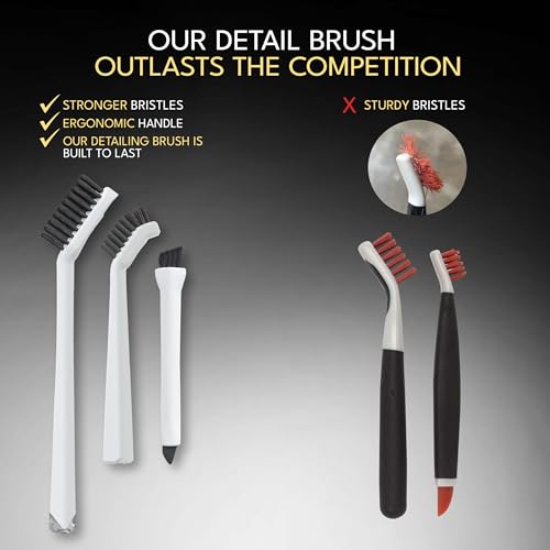 Grout Cleaning Brushes Set (3 Count)