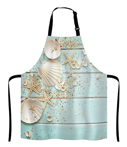 Ocean Beach Funny Apron for Women and Men