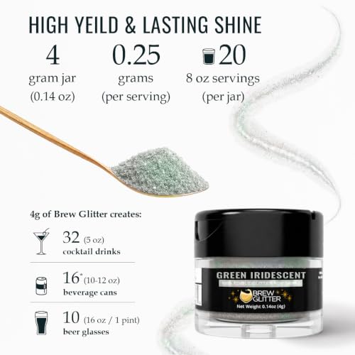 Brew Glitter Edible Glitter for Drinks