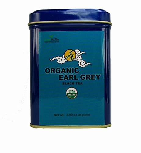 tea Organic Earl Grey Black Tea 3 OZ in Tea Tin (3 Ounce)