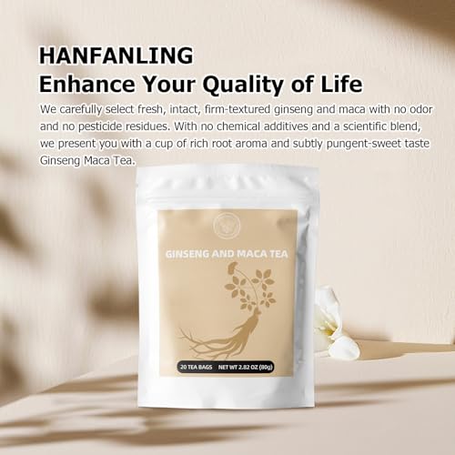 Ginseng Maca Tea (20 Count)