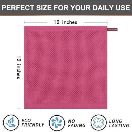 100% Cotton Waffle 6 (6 Count)