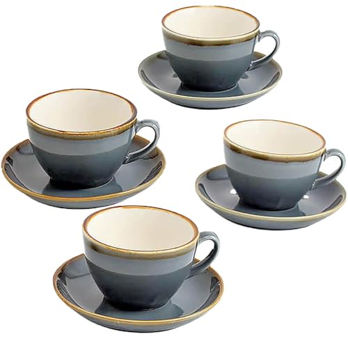 Ceramic Cappuccino Cup Set of 4 (11.2 Count)