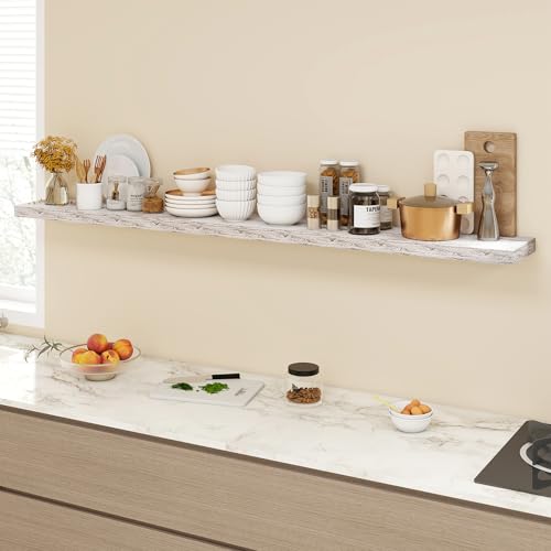 72 Inch Floating Shelves