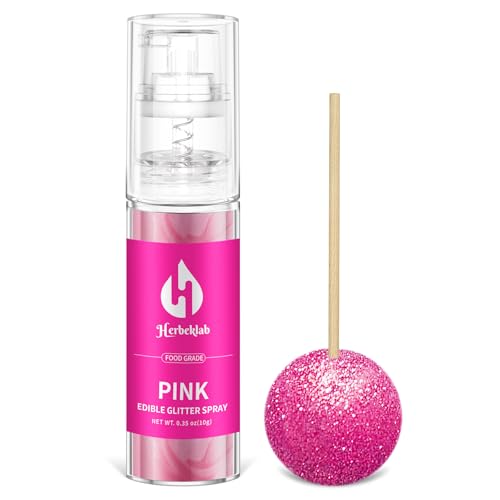Pink Edible Glitter Spray