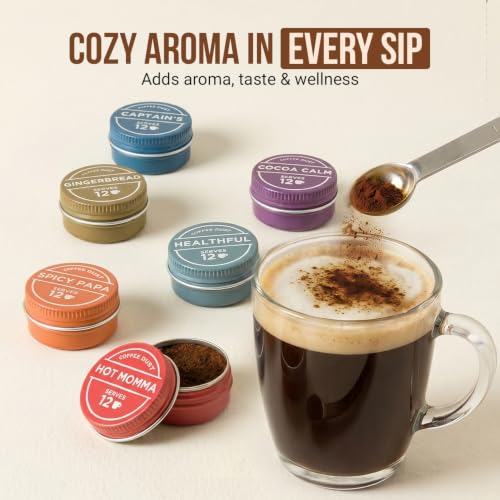 Coffee Dust Flavoring Powder Sampler (72 Count)