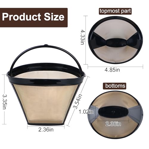 Reusable Coffee Filters Suitable for Ninja Coffee Maker (3 Count)