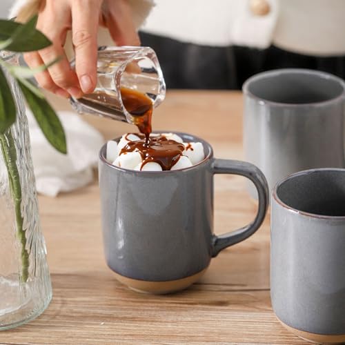 Ceramic Coffee Mugs Set of 4 (4 Count)