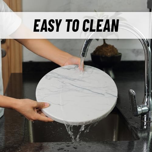 Brazilian Quartzite Round Cutting Board for Kitchen