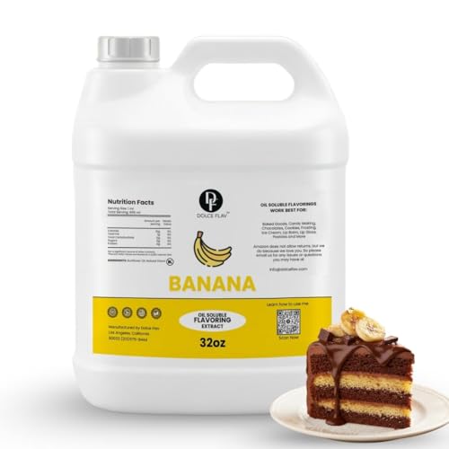 Banana Flavoring Oil 32 oz (32 Fl Oz)