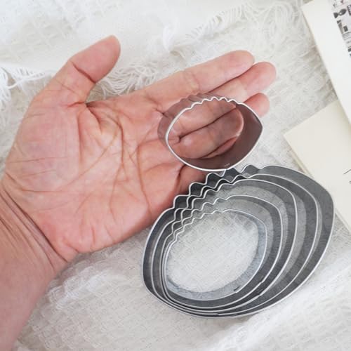 6 Pieces Football Cookie Cutter 4.45" (6 Count)