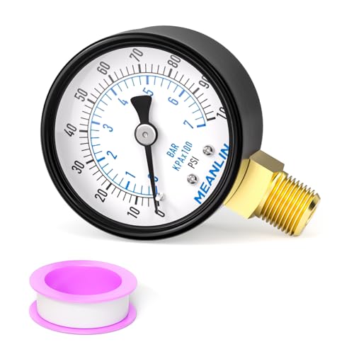 0 100Psi Well Pump Pressure Gauge 1