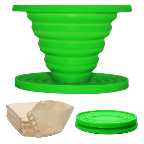 Collapsible Pour Over Coffee Dripper Set (2 Count)