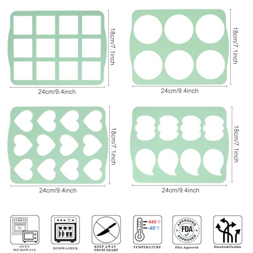 Cookie Stencil Molds (4 Count)