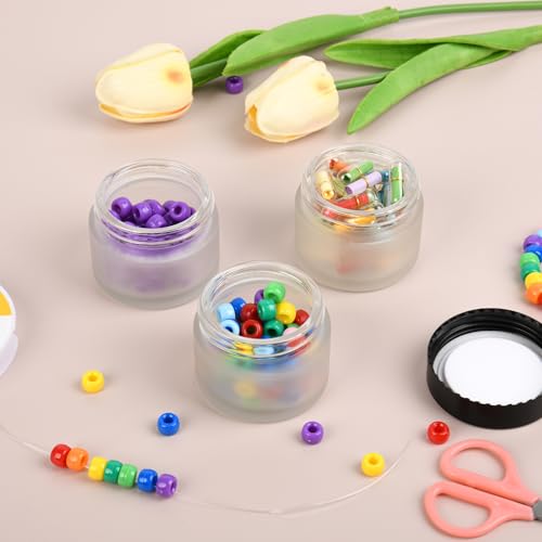 Glass Jars with Lids (24 Count)