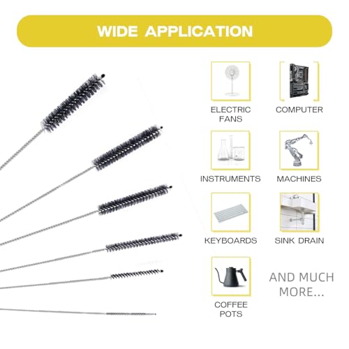 Straw Cleaner Brush Set 6 Piece (6 Count)