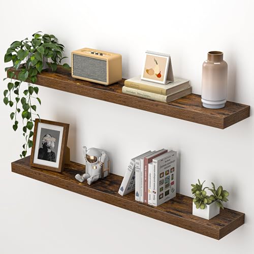 36 Inch Floating Shelves for Wall (2 Count)