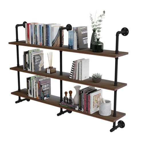 Industrial Pipe Wall Shelves Pipe Shelving