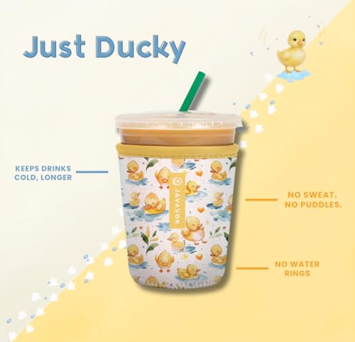 JavaSok Iced Coffee & Cold Soda Insulated Neoprene Cup Sleeve