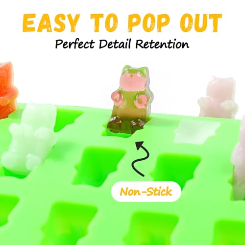 Gummy Candy Chocolate Molds (3 Count)