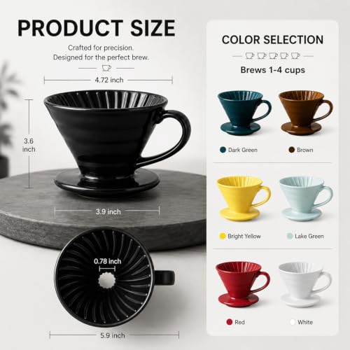 Pour Over Coffee Dripper