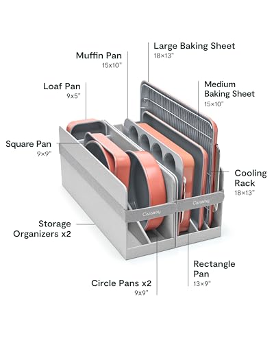 11-Piece Non-Stick Ceramic Bakeware Set (11 Count)