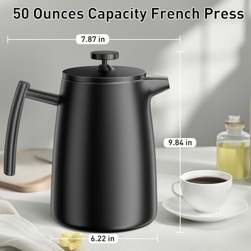 50oz French Press Coffee Maker