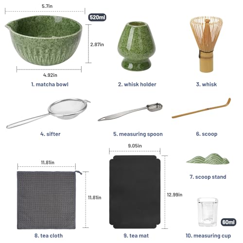 Matcha Whisk Set (10 Count)