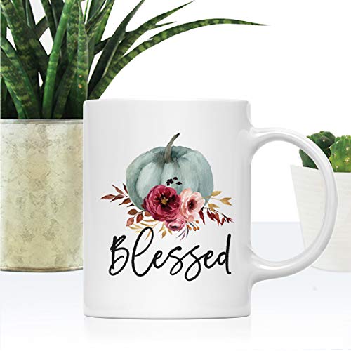 Fall Burgundy Marsala 11oz. Ceramic Coffee Tea Mug