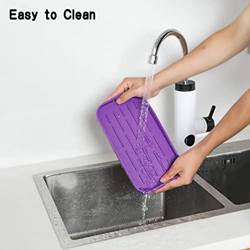 Silicone Kitchen Sink Organizer Tray for Multiple Usage
