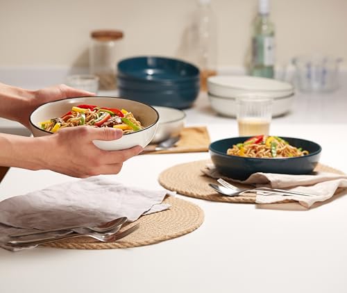 Pasta Bowl For Soups and Salads (4 Count)
