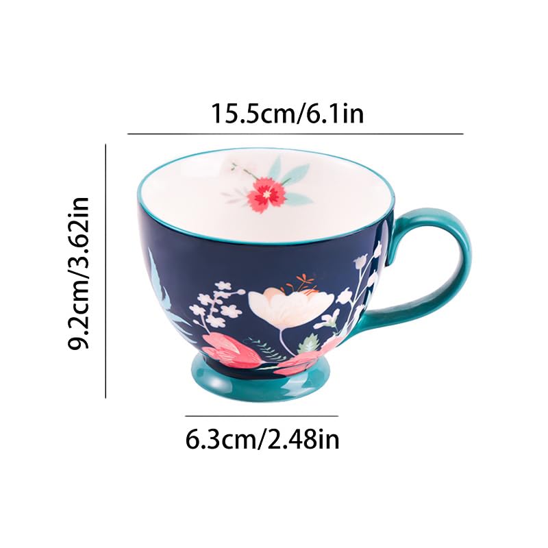 Autumn Handmade Large Ceramic Coffee Mug