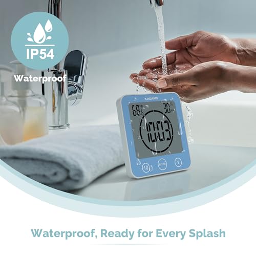 Shower Clock Waterproof Bathroom Timer