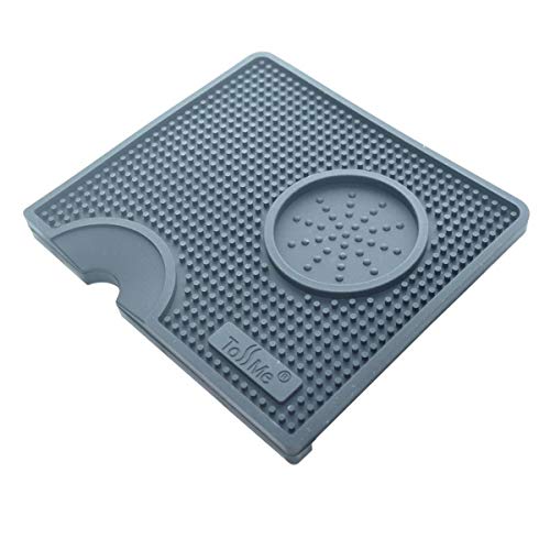 Espresso Tamping Mat I Food Safe Rubber Coffee Tamper Mat I Portafilter Mat For Baristas I Coffee Tamp Mat I Waterproof