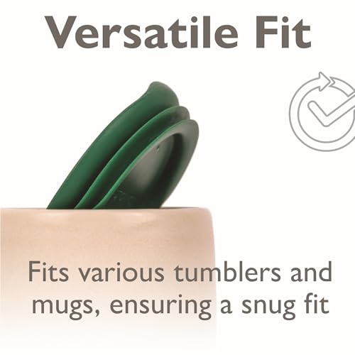 Reusable Silicone Lid for Coffee Cups and Mugs