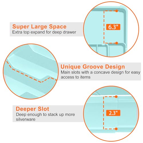 Expandable Silverware Drawer Organizer