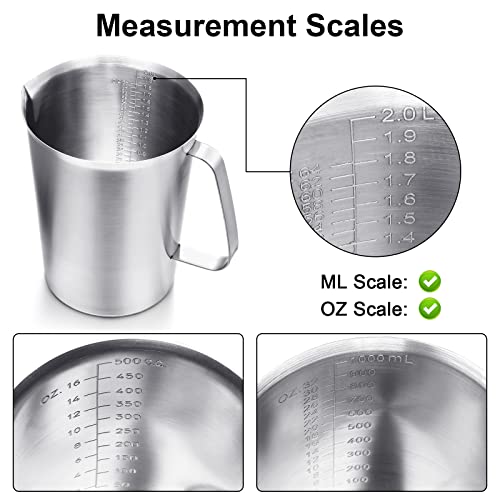 3 Pack Stainless Steel Measuring Cups