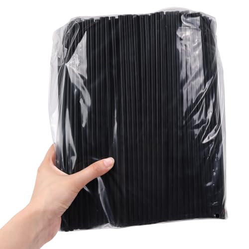 10.3" Disposable Plastic Drinking Straws (500 Count)
